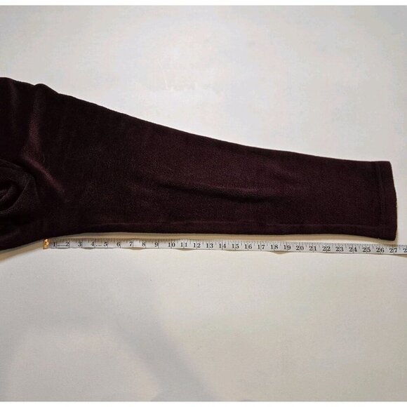 Artsan Sunschein Designs Pants Terry Cloth Burgundy Red Glen Flora Wisconsin L - Picture 3 of 8